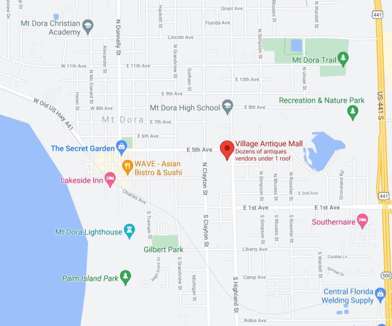 Vintage Antique Mall The Mount Dora Florida Vintage Antique Mall